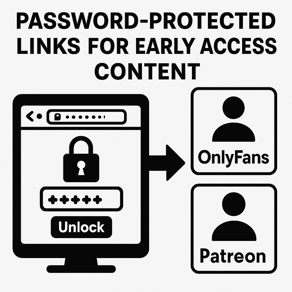 Unlock Exclusive Access: Password-Protected Links for Early Access Content (OnlyFans, Patreon, etc.) with shhr.ink